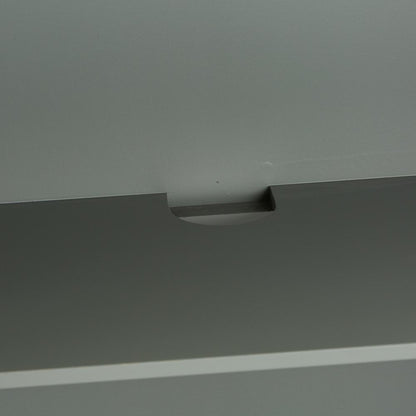 Westridge 3 Door Accent Cabinet in Wirebrushed Gray