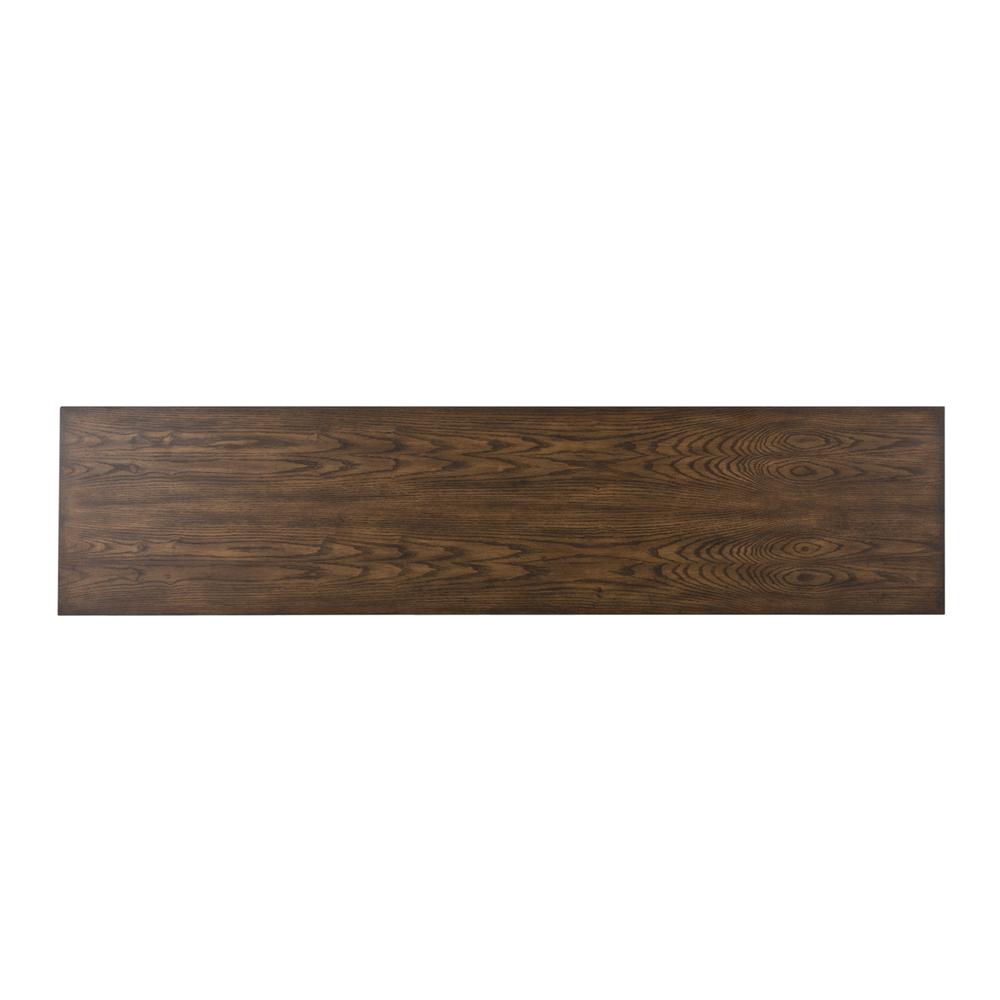 Westridge 4 Door Accent Cabinet in Wirebrushed Gray
