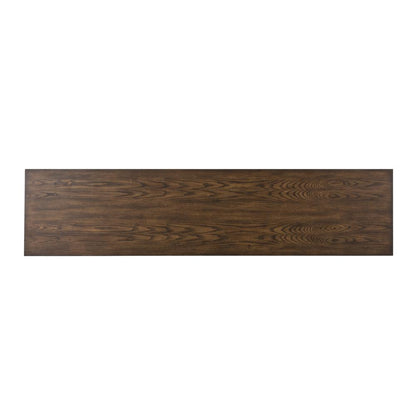 Westridge 4 Door Accent Cabinet in Wirebrushed Gray