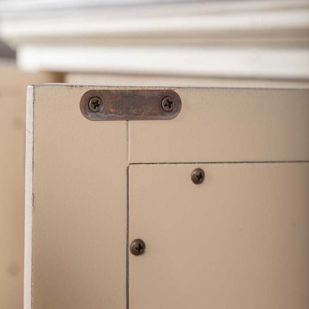 Westridge 2 Door Accent Cabinet in Wirebrushed Gray
