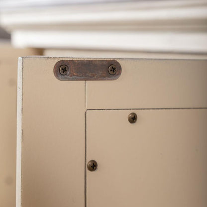 Westridge 2 Door Accent Cabinet in Wirebrushed Gray