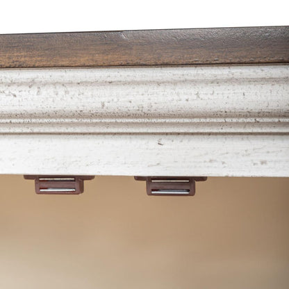 Westridge 2 Door Accent Cabinet in Wirebrushed Gray