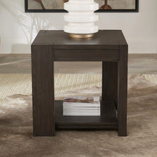 3 Piece Set - Lift Top Cocktail Table, 2 End Tables - Bark
