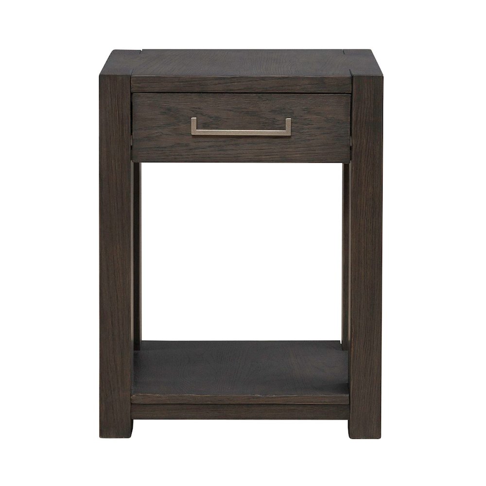 Lennox Hill Living Room Chairside Table  - Bark