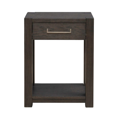 Lennox Hill Living Room Chairside Table  - Bark