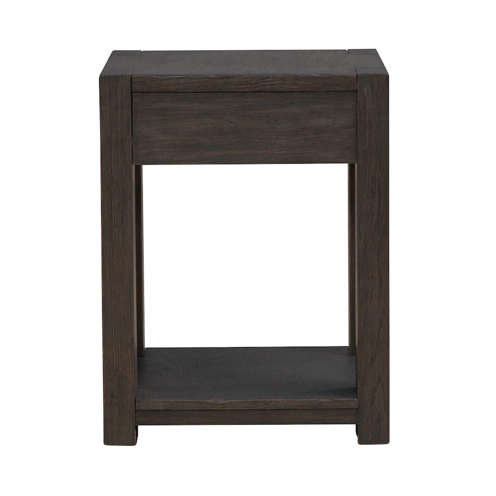 Lennox Hill Living Room Chairside Table  - Bark