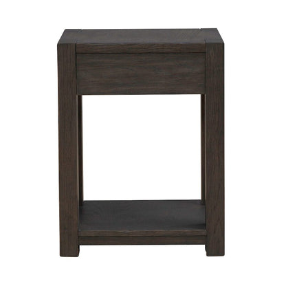 Lennox Hill Living Room Chairside Table  - Bark