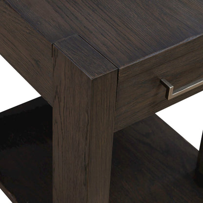 Lennox Hill Living Room Chairside Table  - Bark