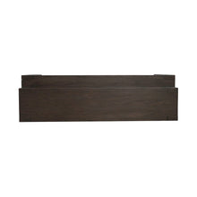 Lennox Hill Living Room Console Bar Table with Charging Station - Bark