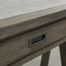 Rustic Saddle 3-Piece Computer Desk Set - Transitional Design, Solid Wood