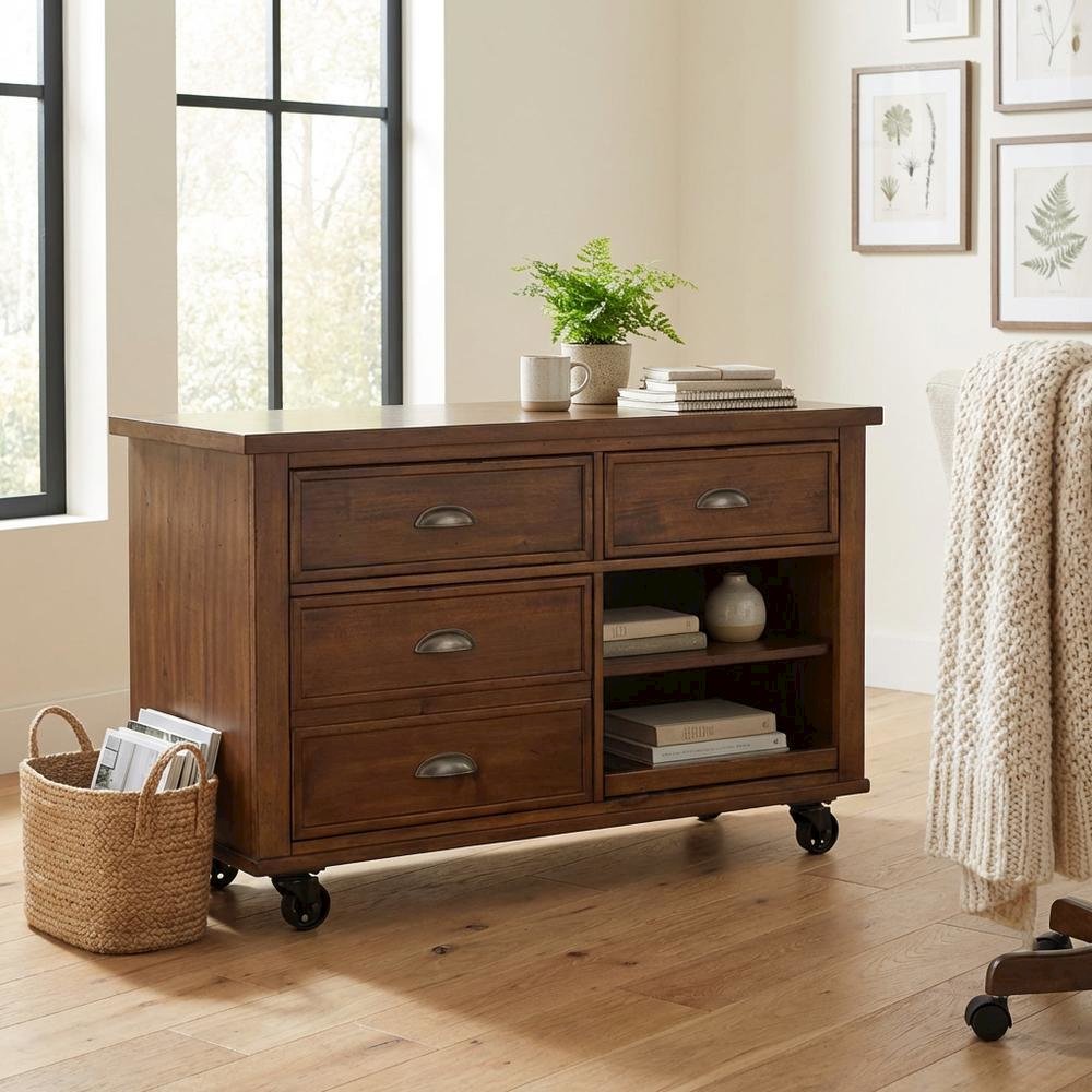 Solid Wood 2-Piece Desk with Urban Style and Durable Metal Frame