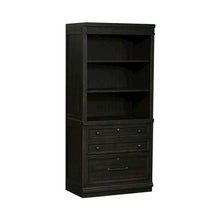 Vintage Chalkboard 2-Piece Hutch and Cabinet Set with Rubberwood Veneers