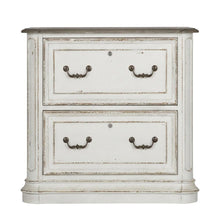 Antique White Jr Executive Media Lateral File with Ample Storage