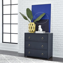 East End Accent Cabinet in Wirebrushed Denim