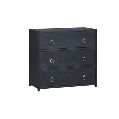 East End Accent Cabinet in Wirebrushed Denim