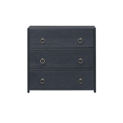 East End Accent Cabinet in Wirebrushed Denim