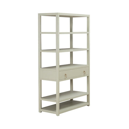 East End Accent Bookcase for Living Room Home Office - Green Mist