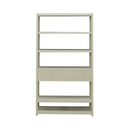 East End Accent Bookcase for Living Room Home Office - Green Mist