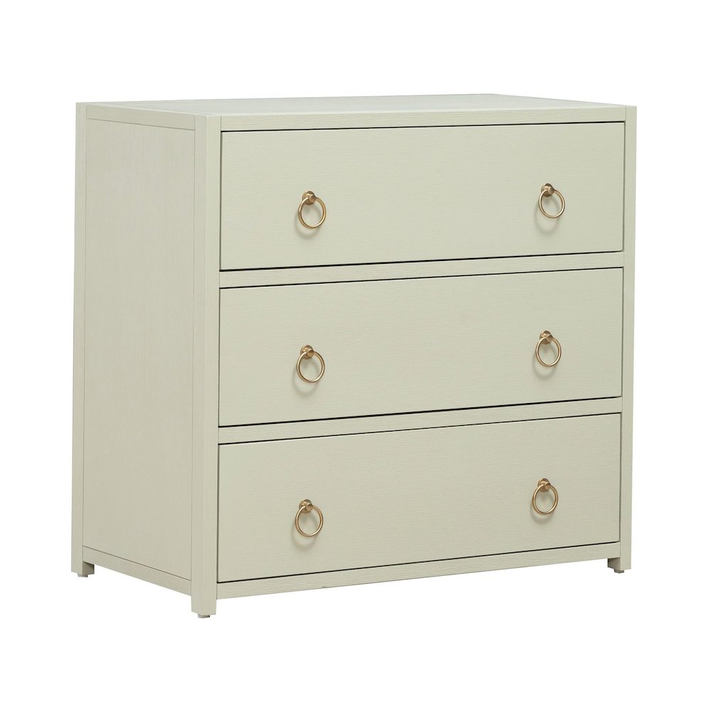 East End Accent Storage Cabinet for Living Room Hallway - Green Mist