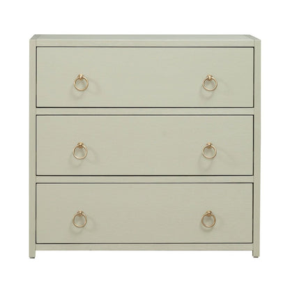 East End Accent Storage Cabinet for Living Room Hallway - Green Mist