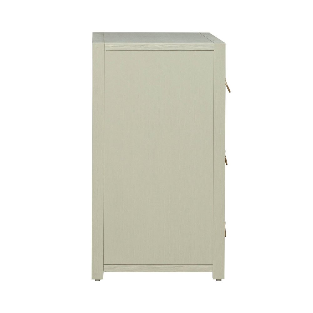 East End Accent Storage Cabinet for Living Room Hallway - Green Mist