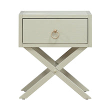 East End 1 Drawer Accent Table for Living Room Home Storage - Green Mist