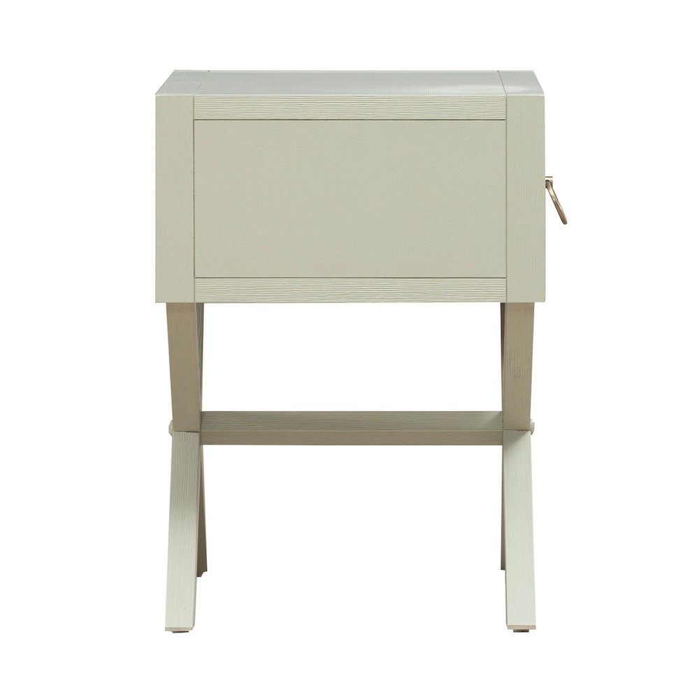 East End 1 Drawer Accent Table for Living Room Home Storage - Green Mist