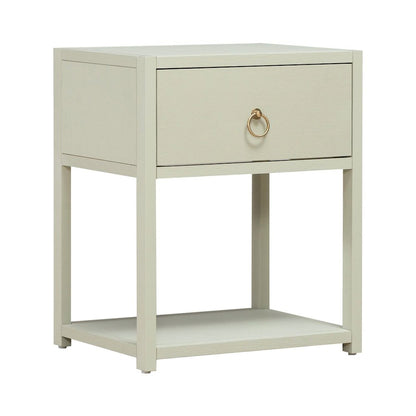 East End Shelf Accent Table for Living Room Home Storage - Green Mist
