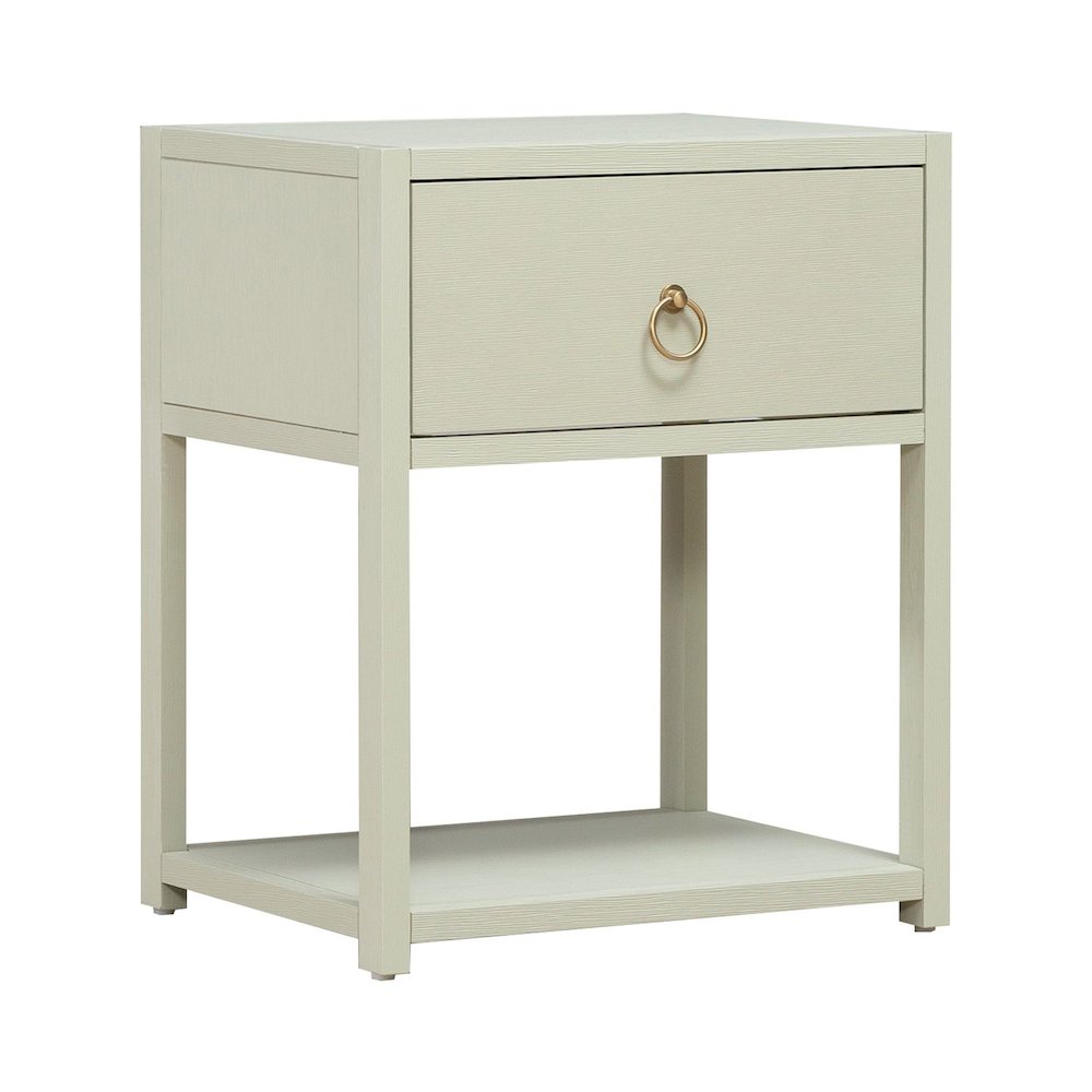 East End Shelf Accent Table for Living Room Home Storage - Green Mist