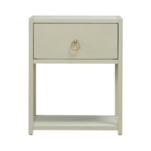 East End Shelf Accent Table for Living Room Home Storage - Green Mist
