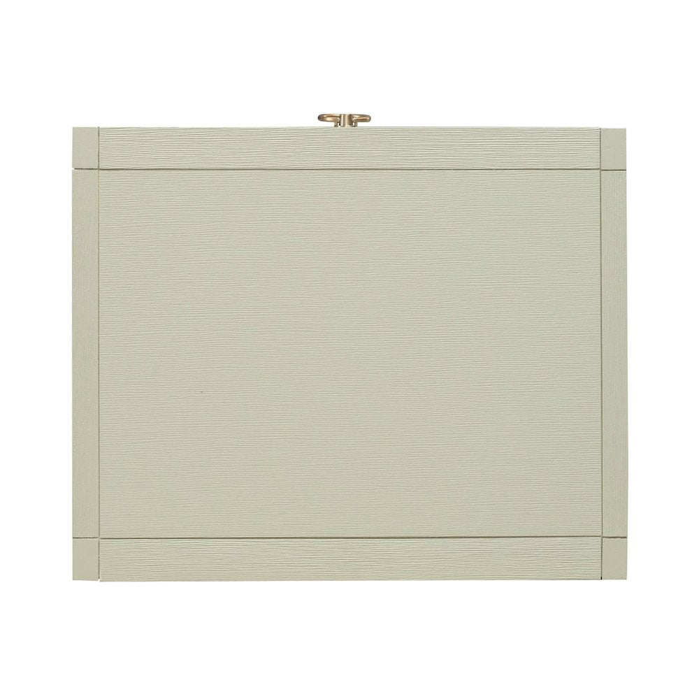 East End Shelf Accent Table for Living Room Home Storage - Green Mist