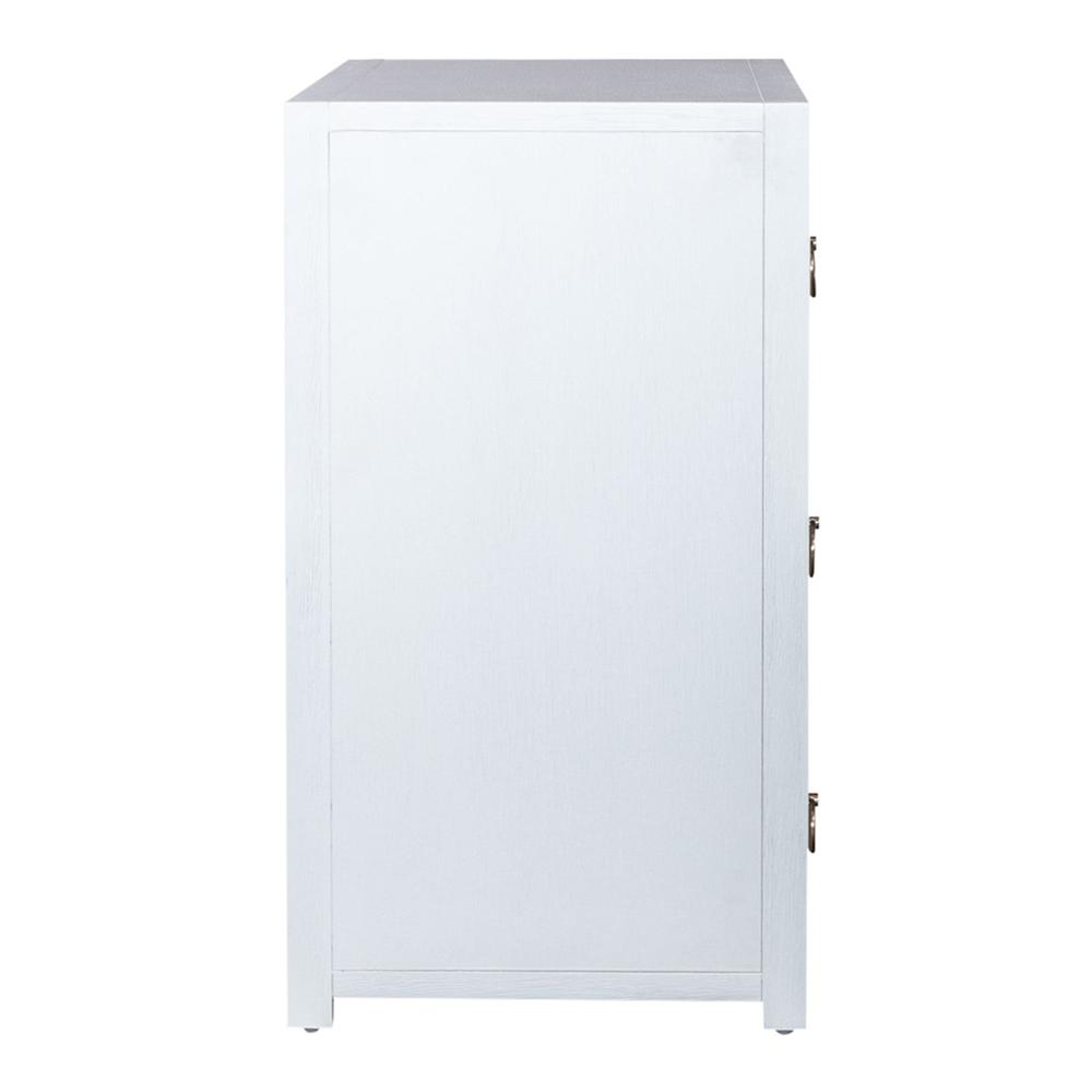 East End Accent Cabinet in Wirebrushed White