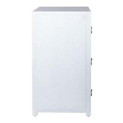 East End Accent Cabinet in Wirebrushed White