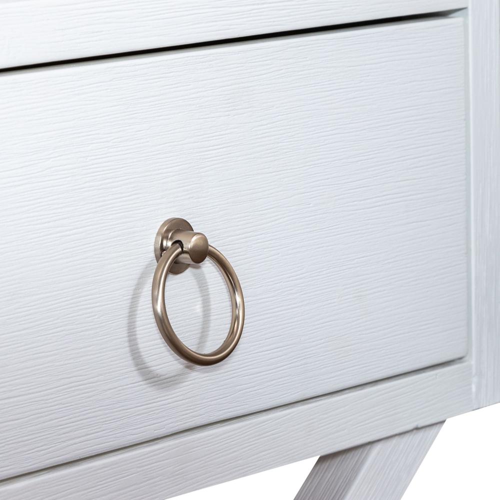 East End 1 Drawer Accent Table in Wirebrushed White