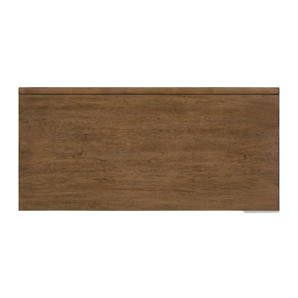 Easton Storage 2 Door Accent Cabinet Modern Design - Urban Bronze Walnut Wood