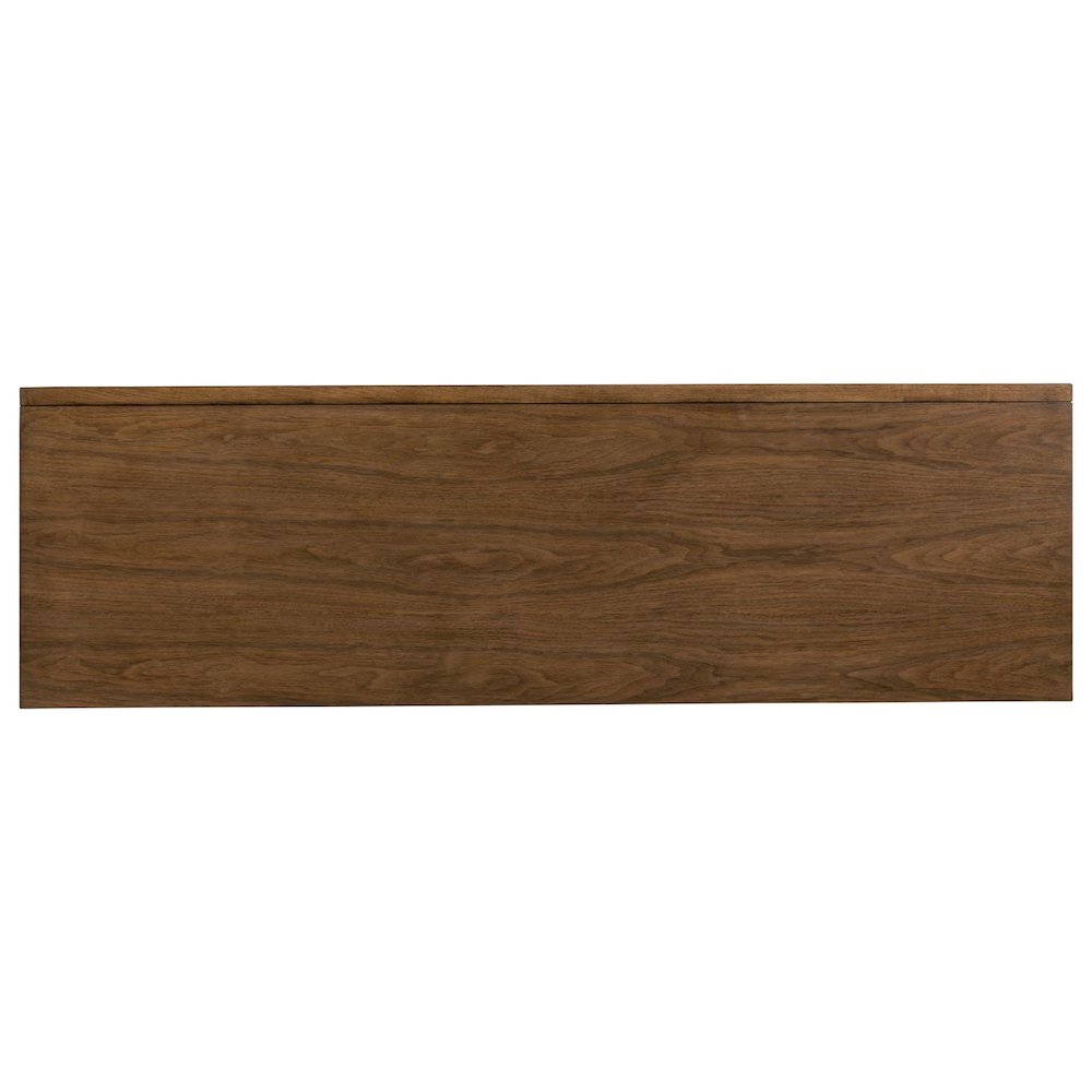 Easton Storage 3 Door Accent Cabinet Modern Design - Urban Bronze Walnut Wood