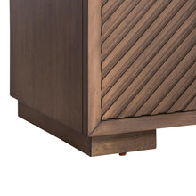 Easton eighty-two inch TV console in Urban Bronze Finish