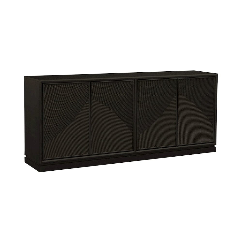 Dahlia Accent Console - Satin Espresso