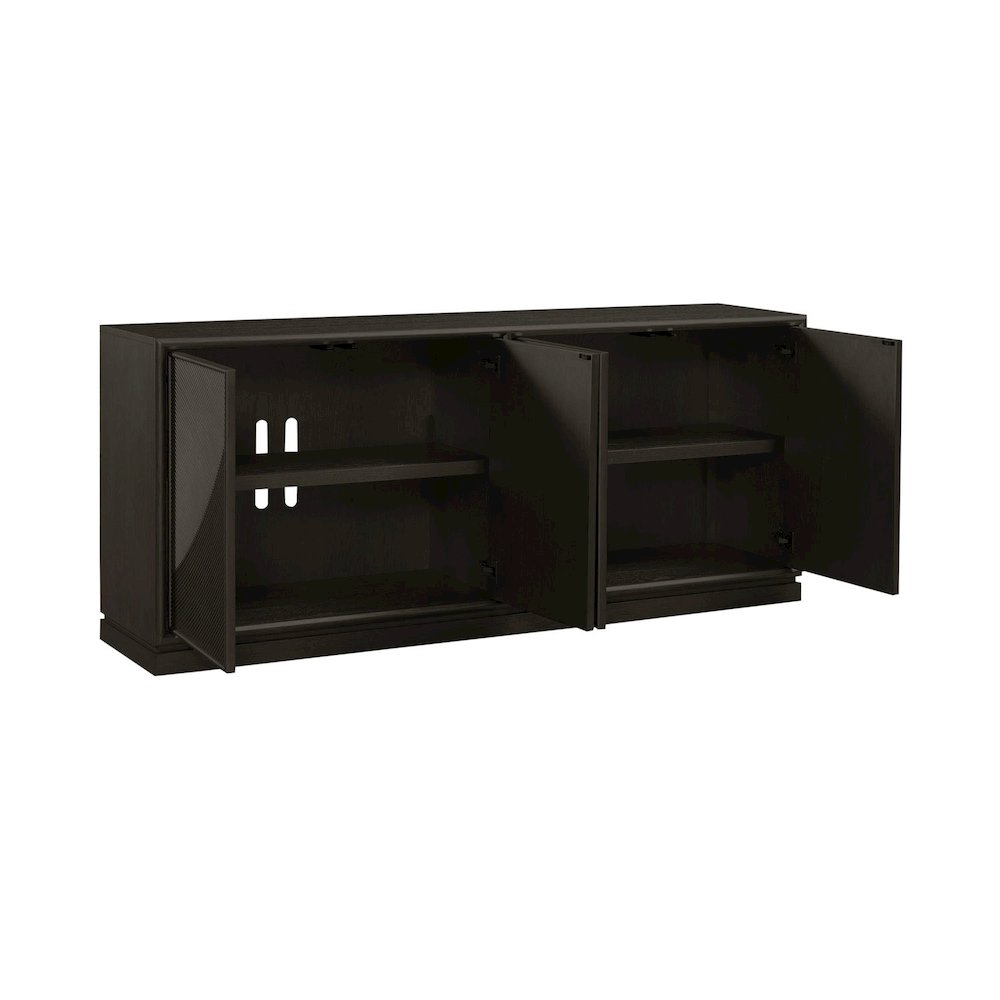 Dahlia Accent Console - Satin Espresso