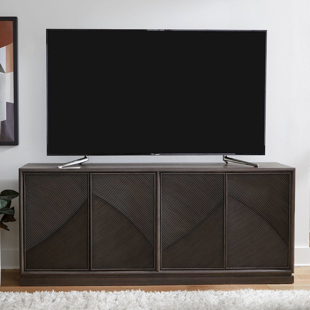Dahlia Accent Console - Satin Espresso