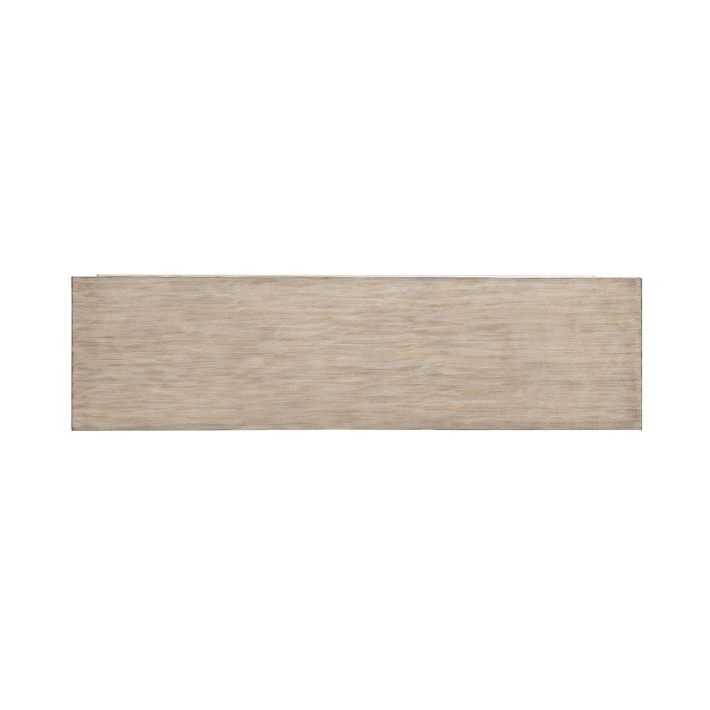Terrace Storage 4 Door Accent Cabinet Eclectic Natural Wood Design - Grey Brown