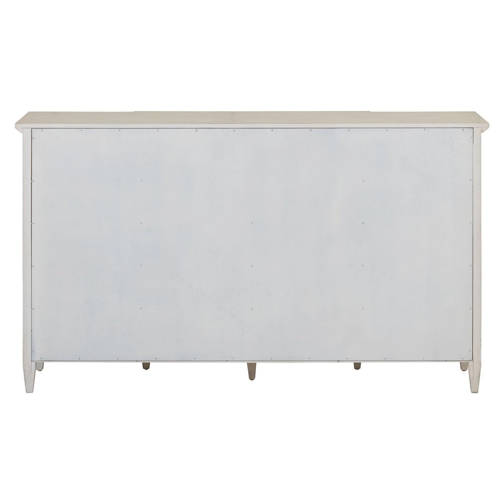 Accent Cabinet Eclectic Open Front 8 Adjustable Shelves - Natural Oak Wood
