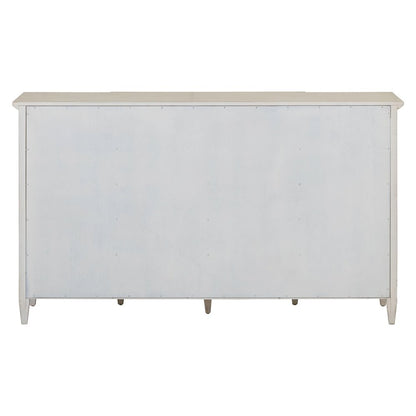 Accent Cabinet Eclectic Open Front 8 Adjustable Shelves - Natural Oak Wood