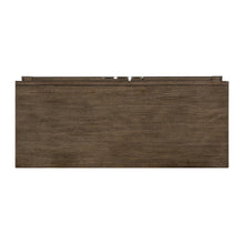 Lexington Park 2 Door Accent Cabinet with Burl Wood Front - Chai Spice
