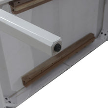 Rectangular Leg Table - White Farmhouse White in Porcelain White