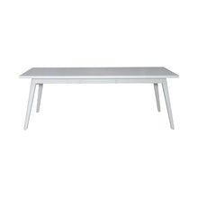Rectangular Leg Table - White Farmhouse White in Porcelain White