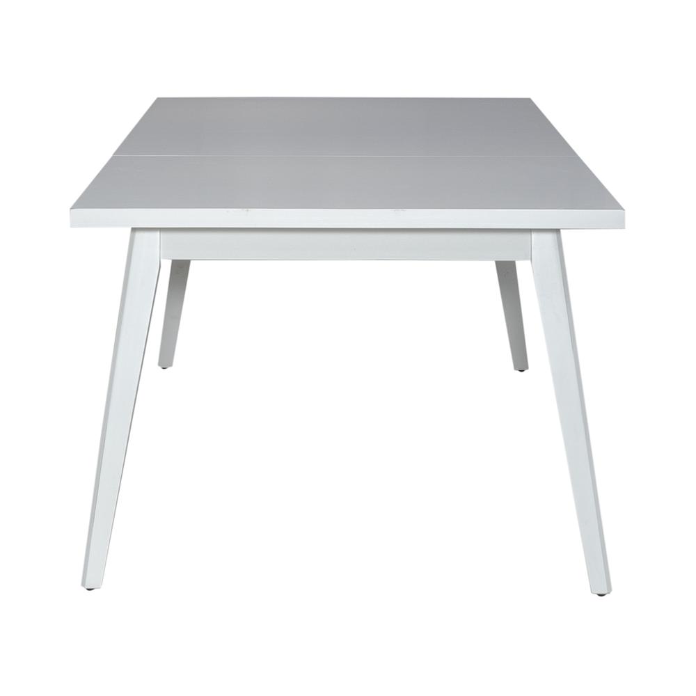 Rectangular Leg Table - White Farmhouse White in Porcelain White