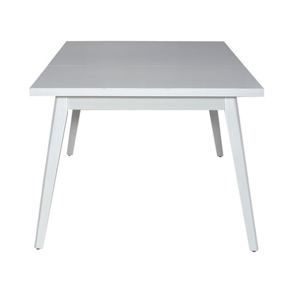 Rectangular Leg Table - White Farmhouse White in Porcelain White