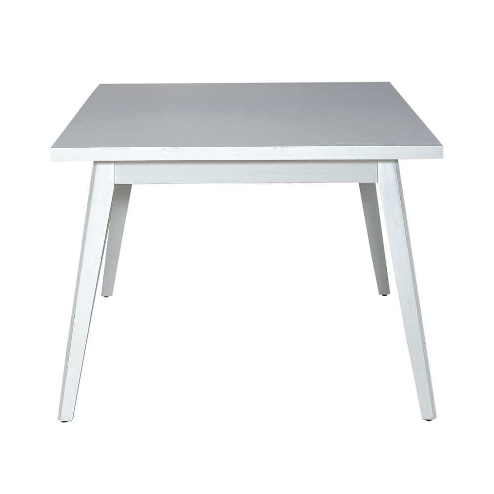 Rectangular Leg Table - White Farmhouse White in Porcelain White