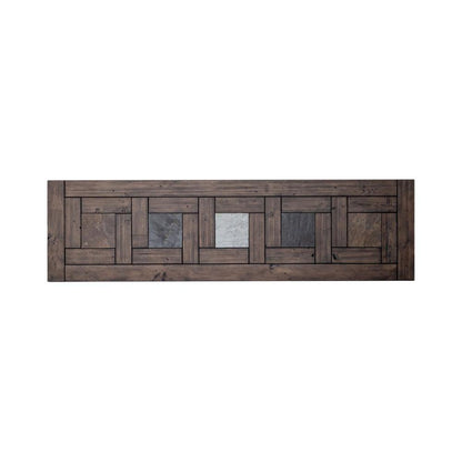 Arrowcreek Console Bar Table in Weathered Stone
